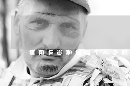 信用卡逾期提醒个人述职报告