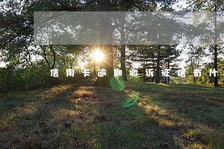 信用卡逾期撤诉征信有什么影响 信用卡逾期撤诉征信有什么影响