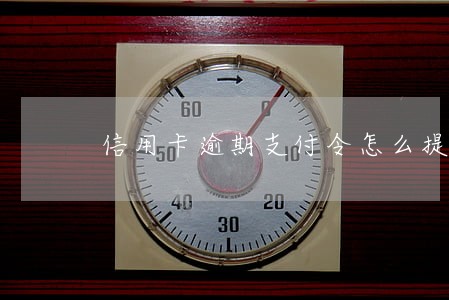 信用卡逾期支付令怎么提出异议 信用卡逾期支付令怎么提出异议