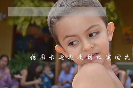 信用卡逾期收到报案回执
