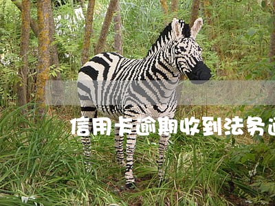 信用卡逾期收到法务通告怎么办 信用卡逾期收到法务通告怎么办