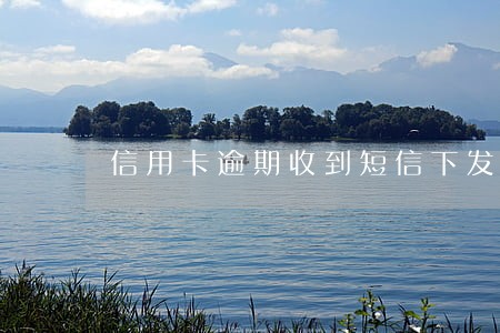 信用卡逾期收到短信下发警告函 信用卡逾期收到短信下发警告函
