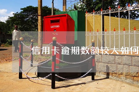 信用卡逾期数额较大如何处理