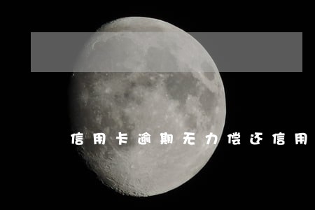信用卡逾期无力偿还信用卡报警