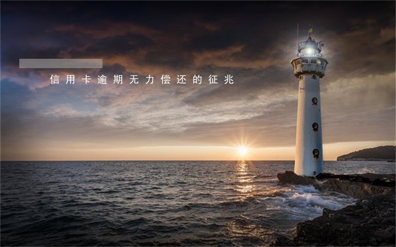 信用卡逾期无力偿还的征兆 信用卡逾期无力偿还的征兆