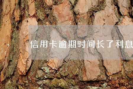 信用卡逾期时间长了利息变成本金 信用卡逾期时间长了利息变成本金
