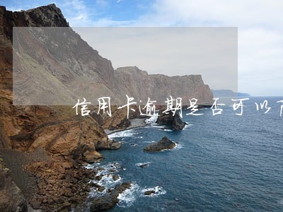 信用卡逾期是否可以商量时间还款 信用卡逾期是否可以商量时间还款