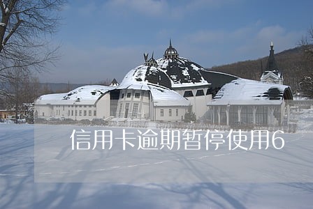 信用卡逾期暂停使用6 信用卡逾期暂停使用6