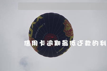 信用卡逾期最低还款的利息 信用卡逾期最低还款的利息