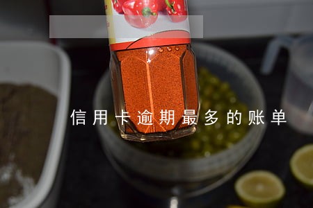 信用卡逾期最多的账单 信用卡逾期最多的账单