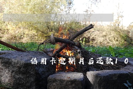信用卡逾期月后还款1000