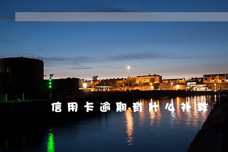 信用卡逾期有什么补救 信用卡逾期有什么补救
