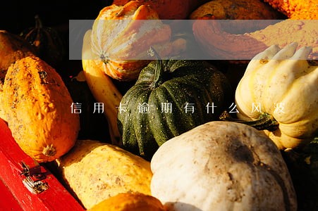 信用卡逾期有什么风波