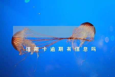 信用卡逾期有信息吗 信用卡逾期有信息吗