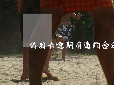 信用卡逾期有违约金还有利息