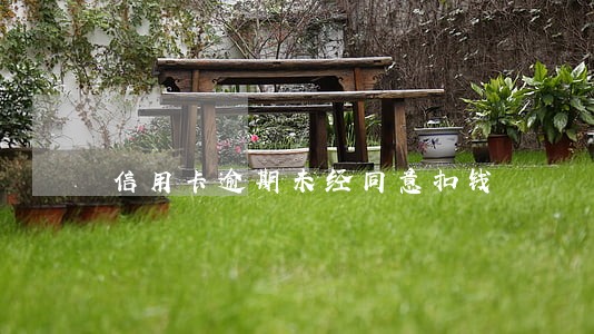 信用卡逾期未经同意扣钱