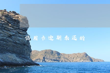 信用卡逾期未还的