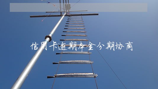 信用卡逾期本金分期协商 信用卡逾期本金分期协商