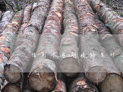 信用卡逾期校验是什么意思