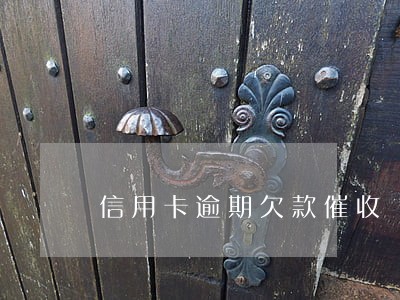 信用卡逾期欠款催收 信用卡逾期欠款催收