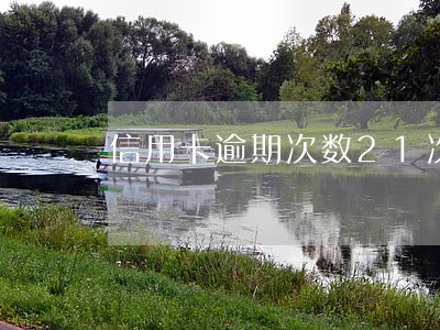 信用卡逾期次数21次 信用卡逾期次数21次