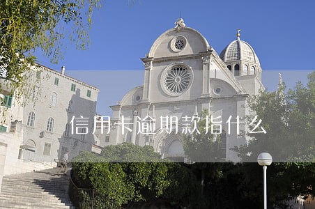 信用卡逾期款指什么 信用卡逾期款指什么
