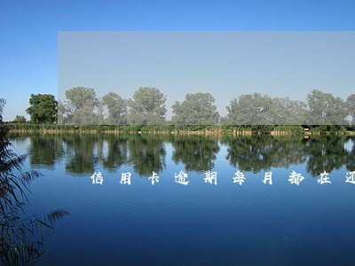 信用卡逾期每月都在还能立案 信用卡逾期每月都在还能立案