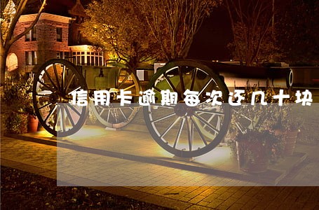 信用卡逾期每次还几十块 信用卡逾期每次还几十块