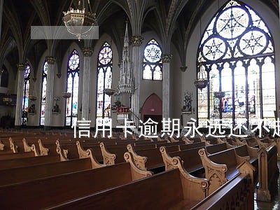 信用卡逾期永远还不起坐牢 信用卡逾期永远还不起坐牢