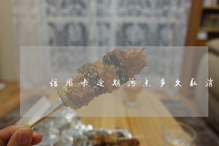信用卡逾期污点多久取消 信用卡逾期污点多久取消