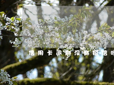 信用卡逾期没有短信吗 信用卡逾期没有短信吗