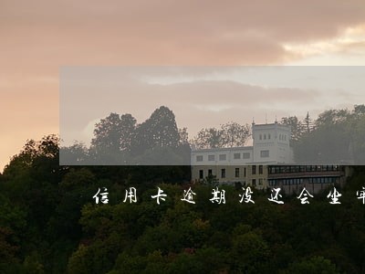 信用卡逾期没还会坐牢吗 信用卡逾期没还会坐牢吗