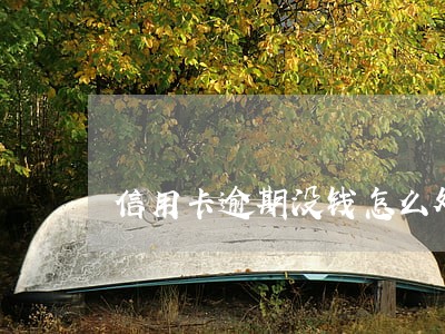 信用卡逾期没钱怎么处理 信用卡逾期没钱怎么处理