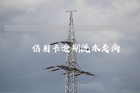 信用卡逾期流水走向 信用卡逾期流水走向
