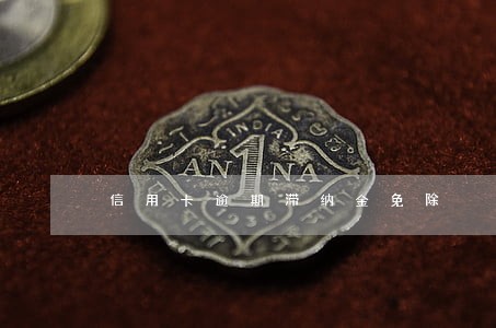 信用卡逾期滞纳金免除