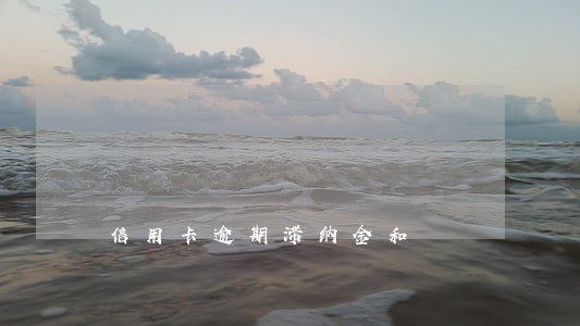 信用卡逾期滞纳金和