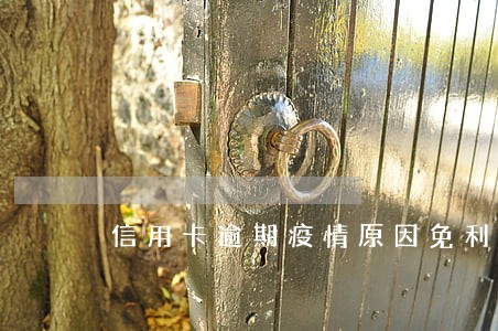 信用卡逾期疫情原因免利息 信用卡逾期疫情原因免利息
