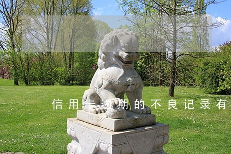信用卡逾期的不良记录有多久 信用卡逾期的不良记录有多久