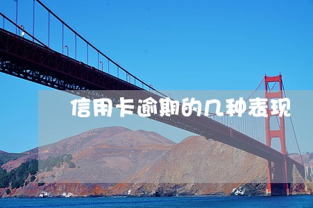 信用卡逾期的几种表现