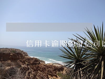 信用卡逾期的征信可以改吗 信用卡逾期的征信可以改吗