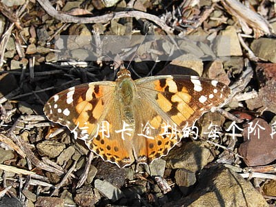 信用卡逾期的每个阶段