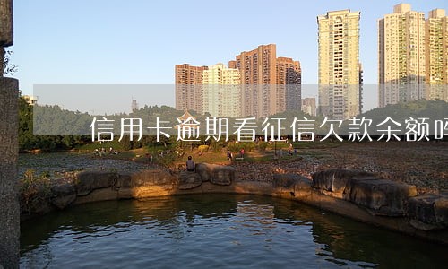 信用卡逾期看征信欠款余额吗 信用卡逾期看征信欠款余额吗