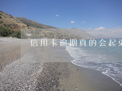 信用卡逾期真的会起束吗