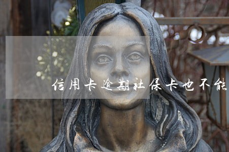 信用卡逾期社保卡也不能用 信用卡逾期社保卡也不能用