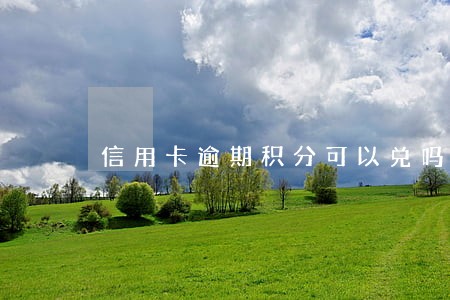 信用卡逾期积分可以兑吗 信用卡逾期积分可以兑吗