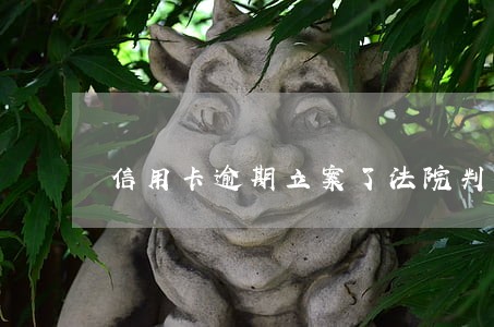 信用卡逾期立案了法院判还本金 信用卡逾期立案了法院判还本金