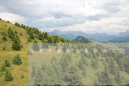 信用卡逾期立案影响三代吗