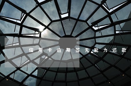 信用卡逾期签无能力还款协议 信用卡逾期签无能力还款协议