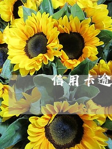 信用卡逾期签署协议 信用卡逾期签署协议