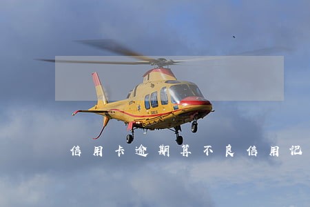 信用卡逾期算不良信用记录 信用卡逾期算不良信用记录